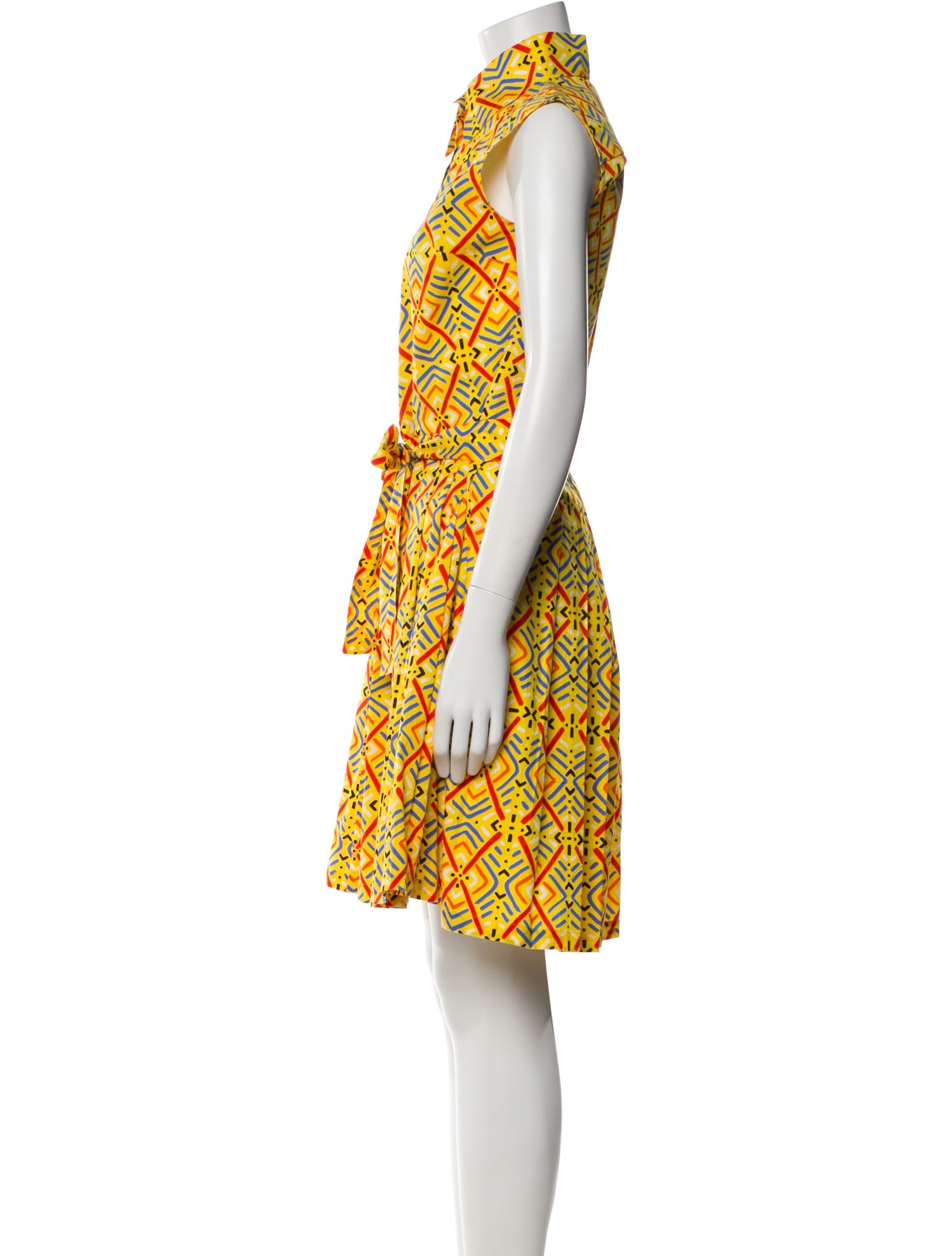 Eliza Christoph Printed Knee-Length Dress