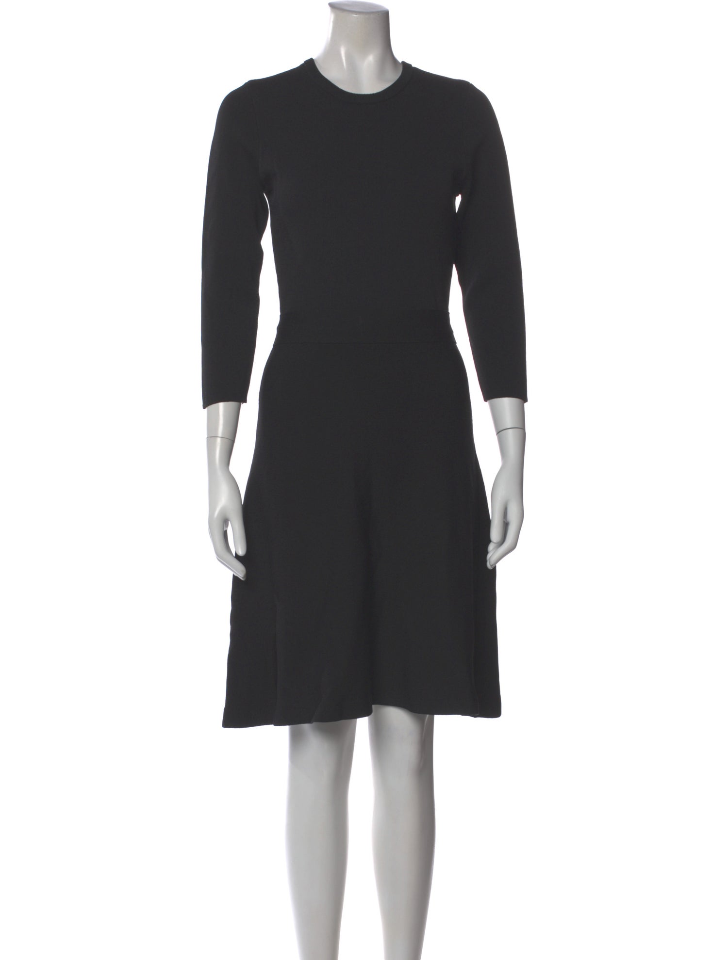 Eliza Christoph Crew Neck Knee-Length Dress