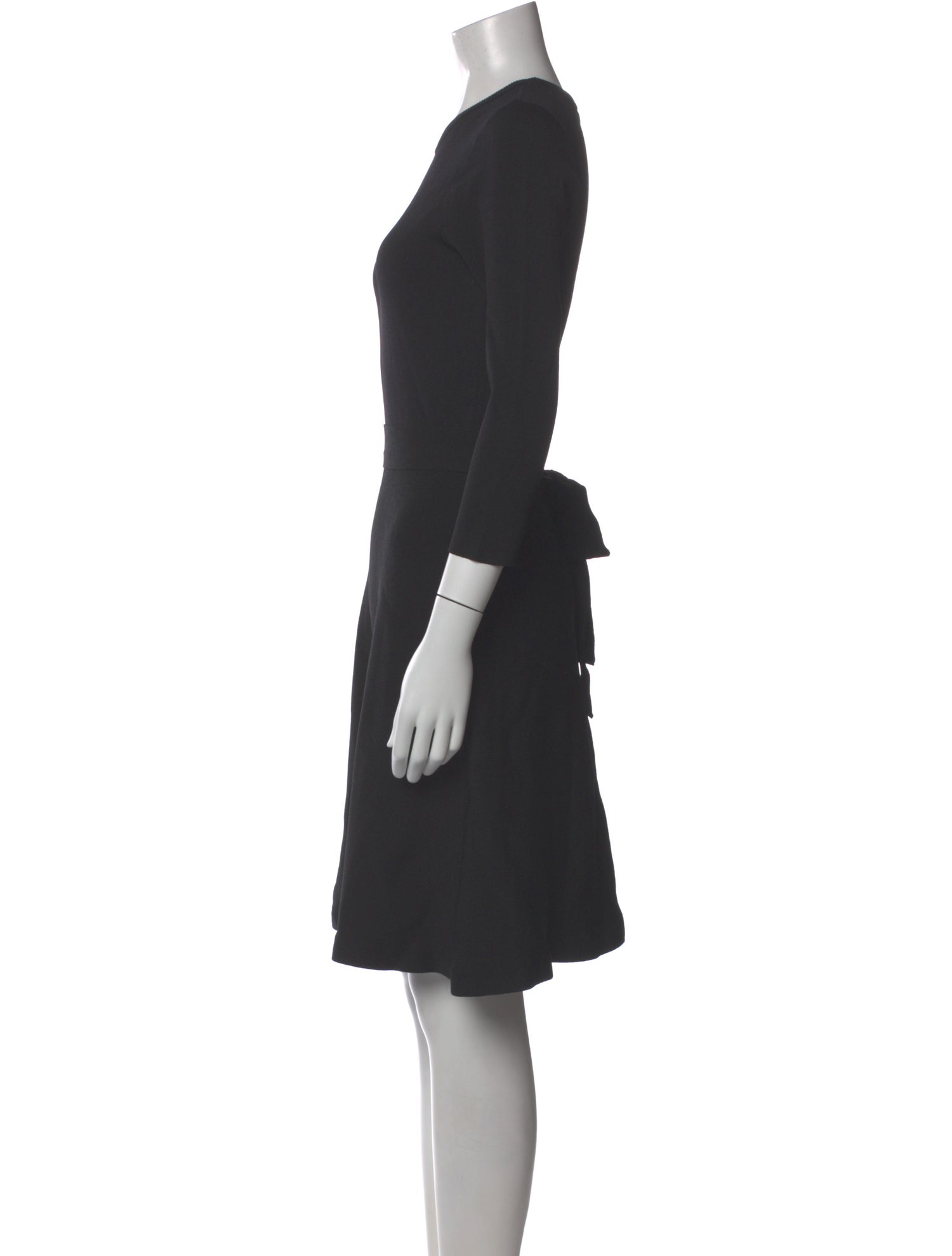 Eliza Christoph Crew Neck Knee-Length Dress