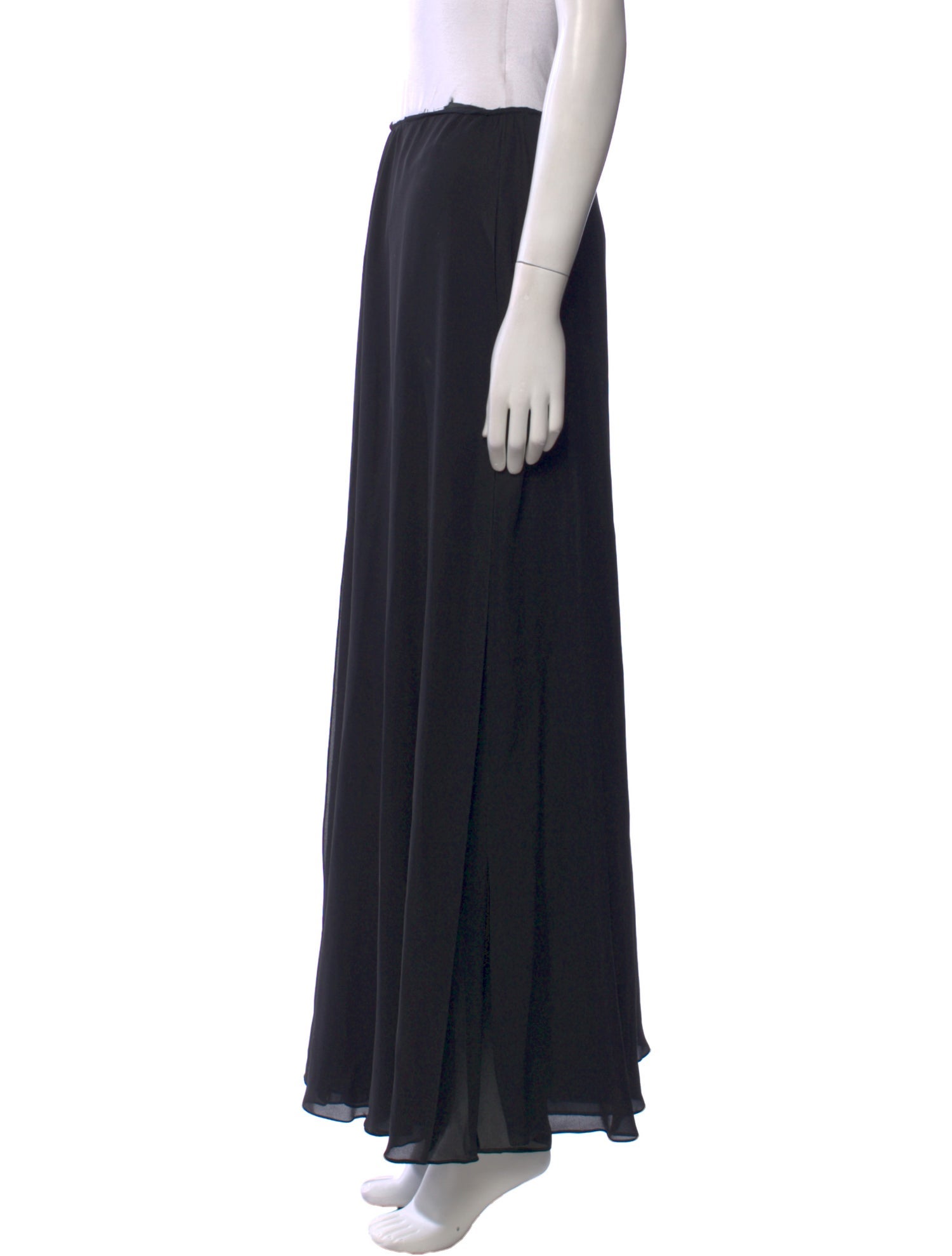 Eva Chun Silk Wide Leg Pants