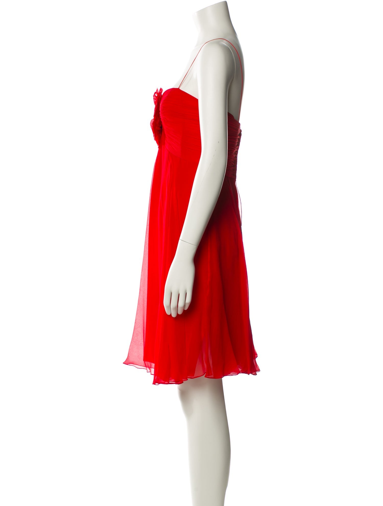 Eva Chun Silk Mini Dress