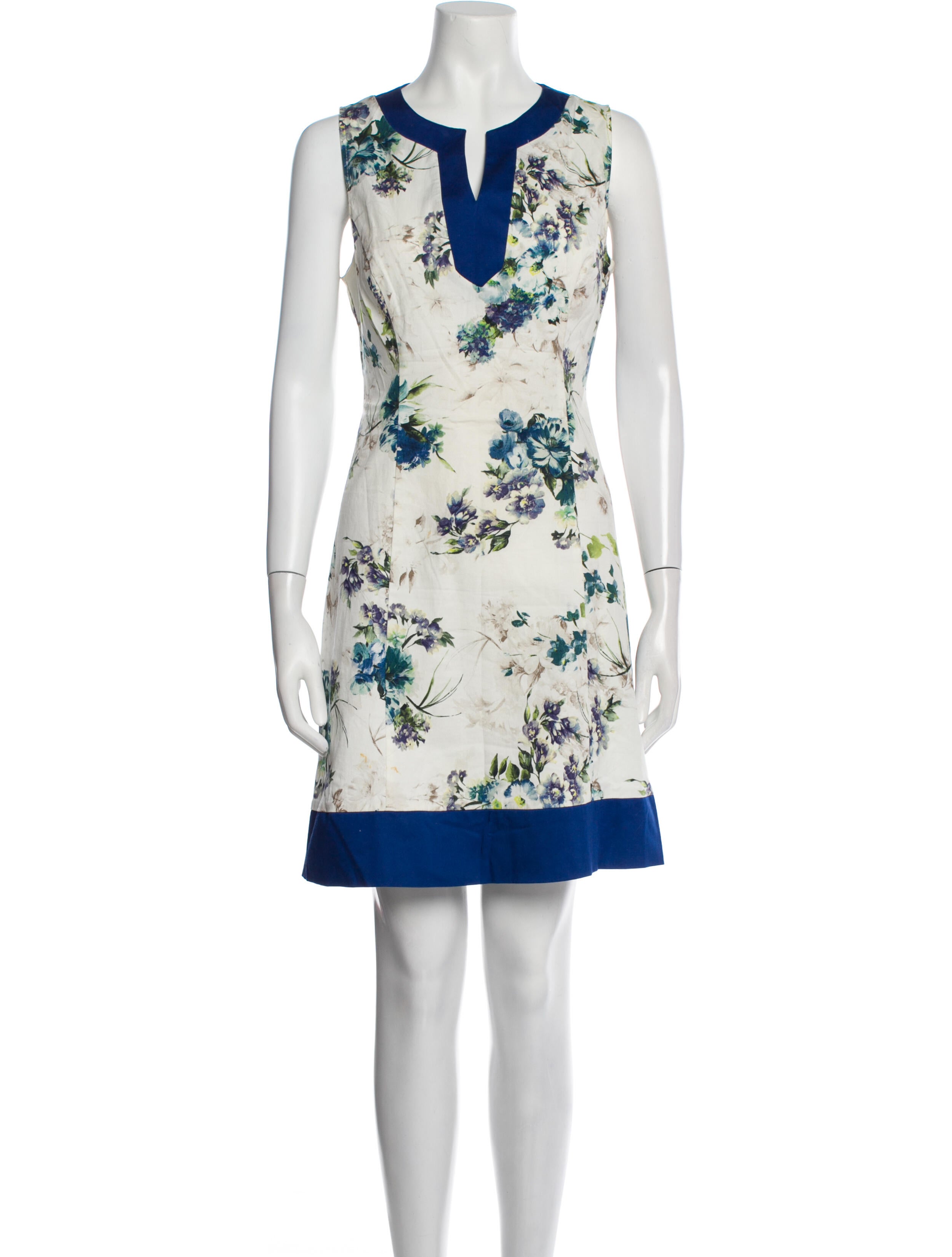 Edas Floral Print Mini Dress