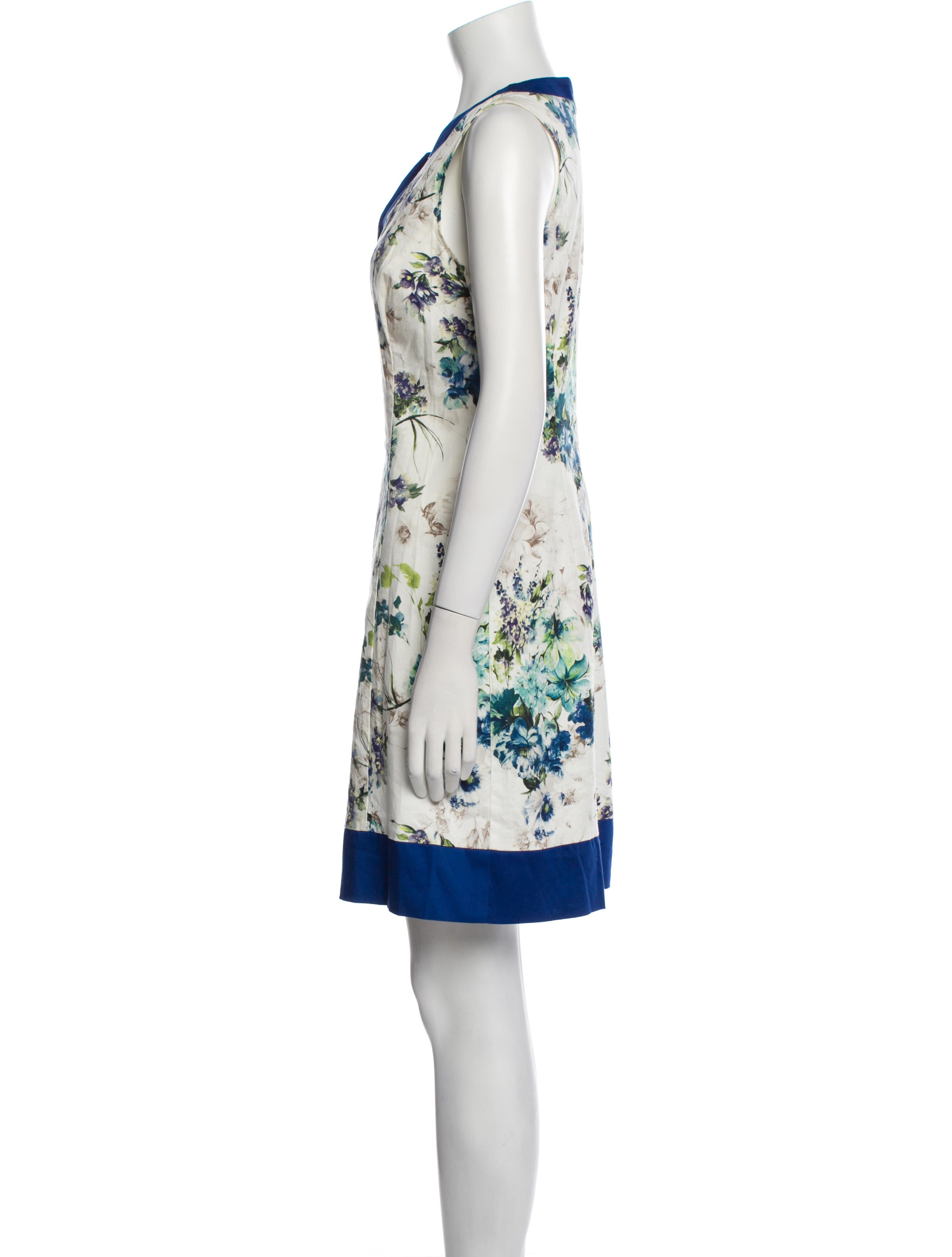 Edas Floral Print Mini Dress