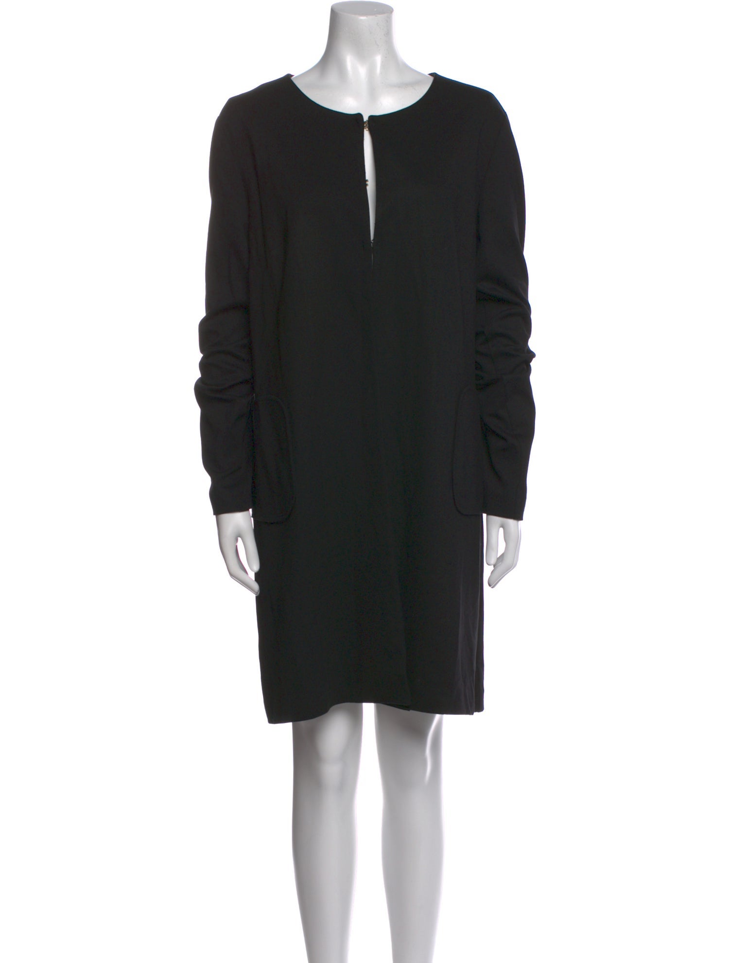 Edas Scoop Neck Mini Dress