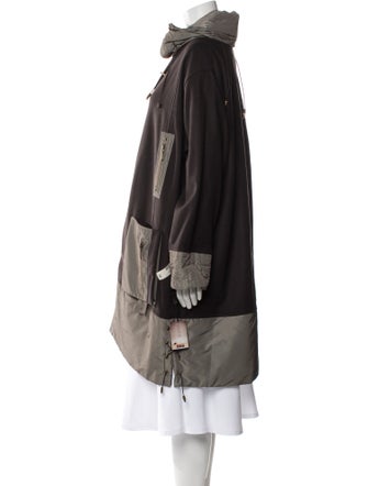 Et Dieu Crea La Femme Wool Trench Coat