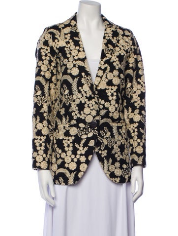 Eddy Jackets Floral Print Blazer S