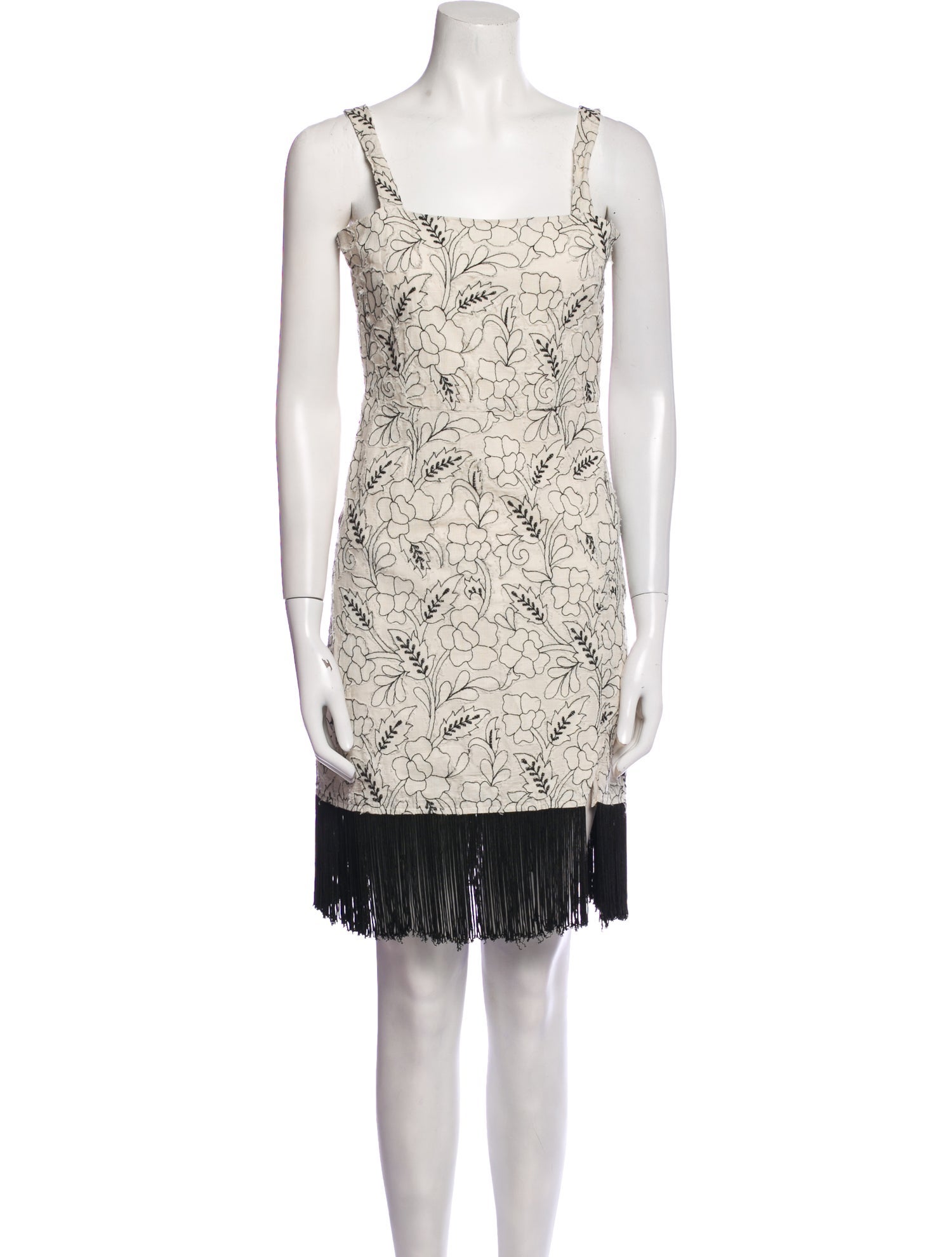 EDDY Lace Pattern Mini Dress