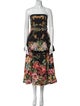 EDDY Floral Print Midi Length Dress