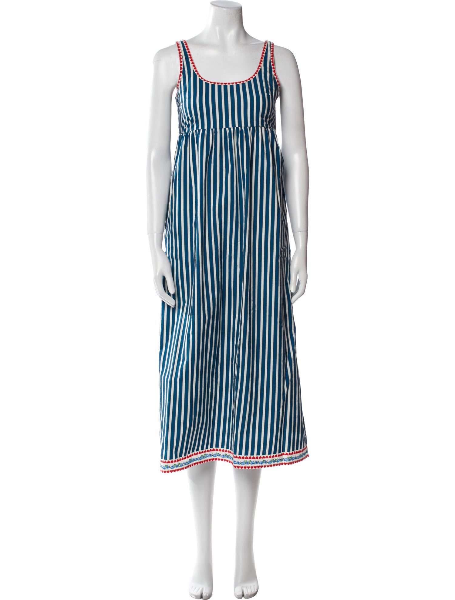 EDDY Striped Long Dress