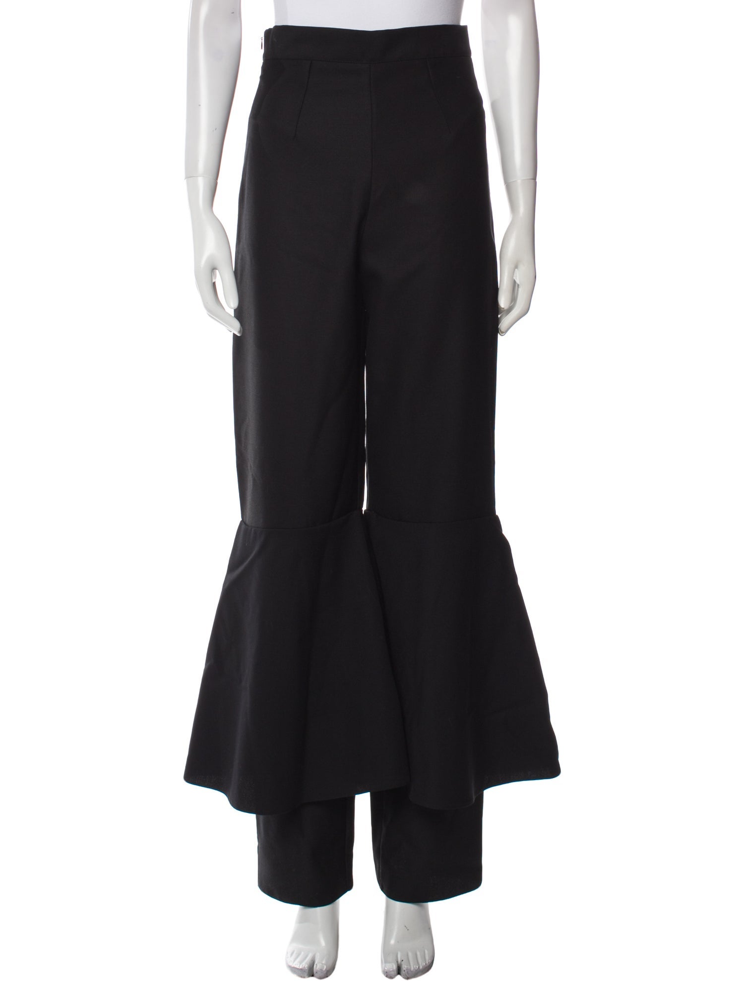 Edel'Ine L'Ee Virgin Wool Flared Pants