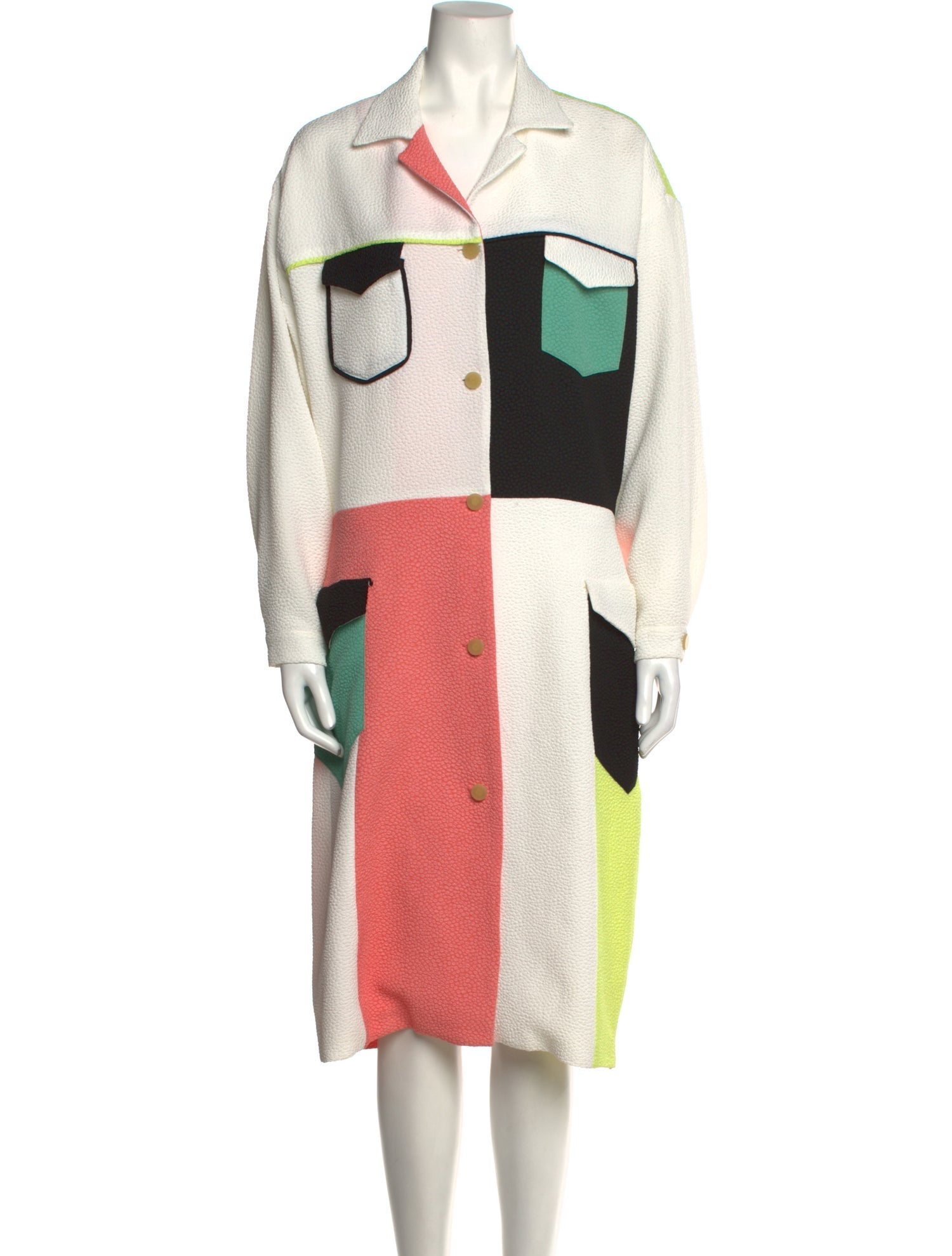 Edel'Ine L'Ee Printed Midi Length Dress w/ Tags