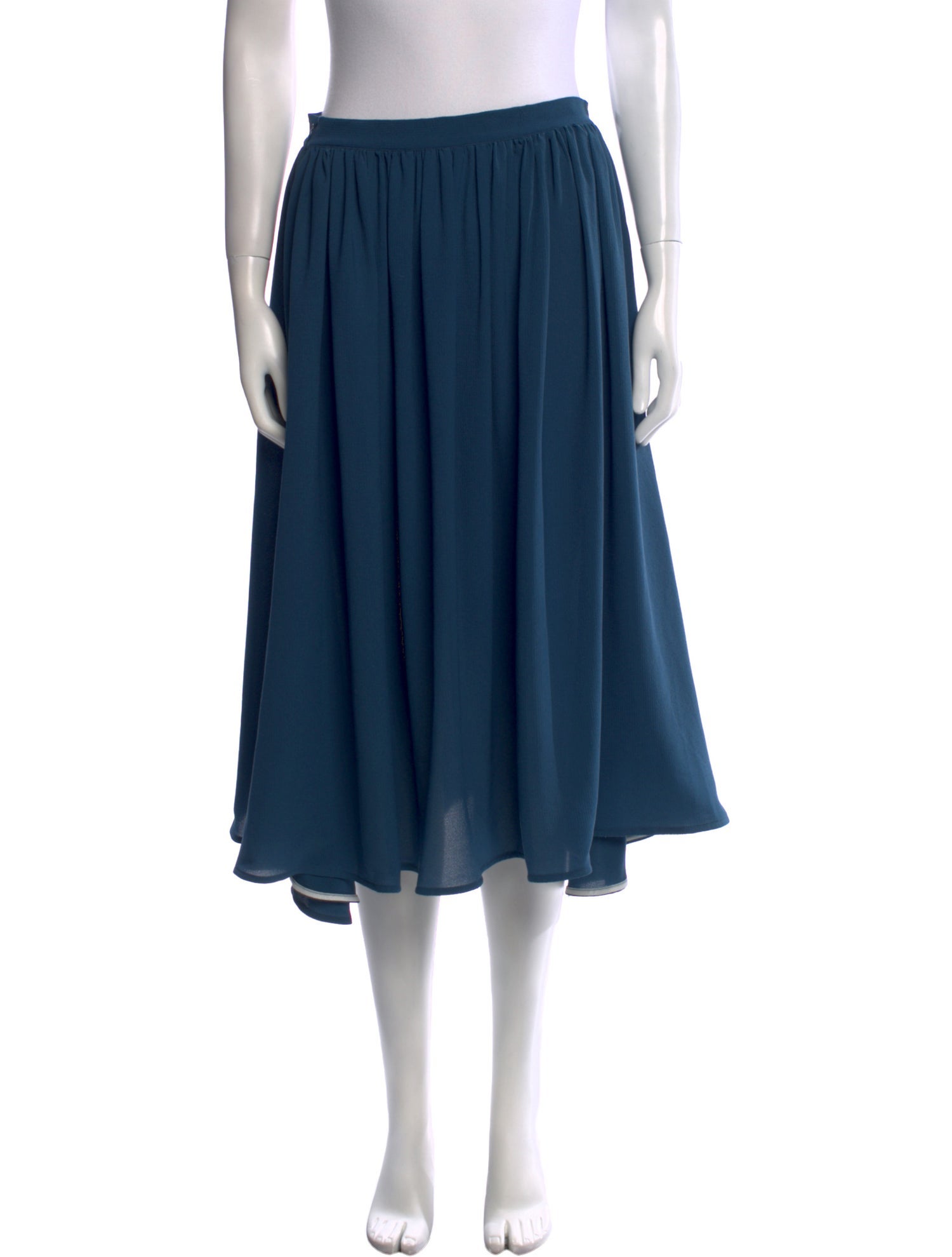 Edel'Ine L'Ee Ruffle Embellishment Midi Length Skirt