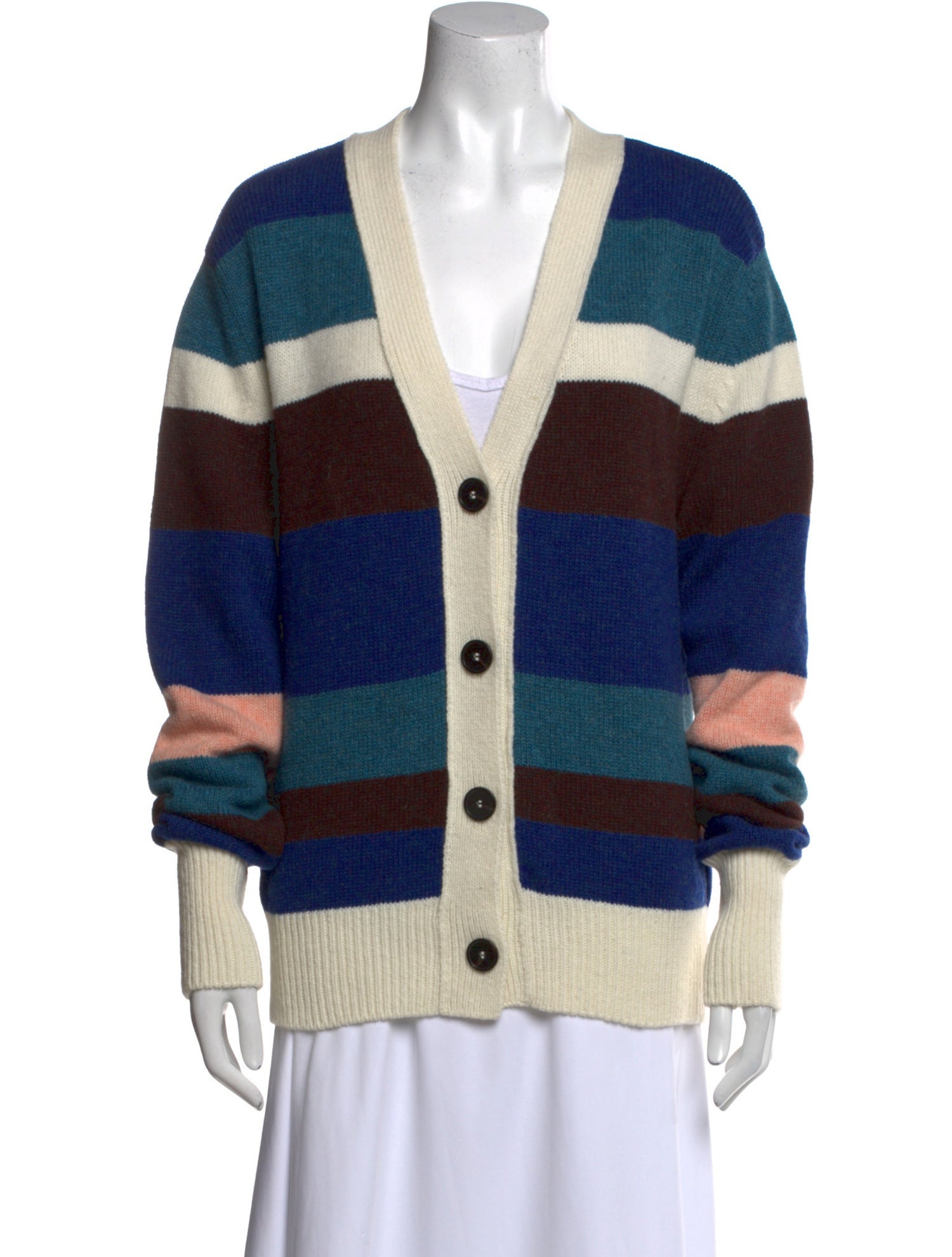 Edward Cuming Wool Striped Sweater w/ Tags