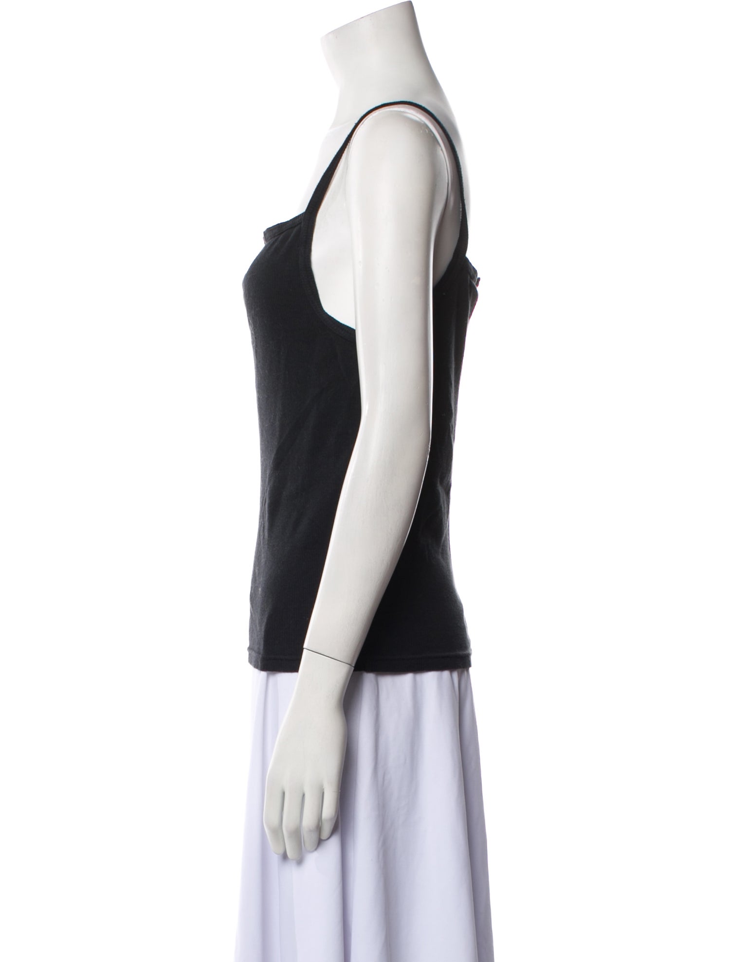 Entireworld Square Neckline Sleeveless Top