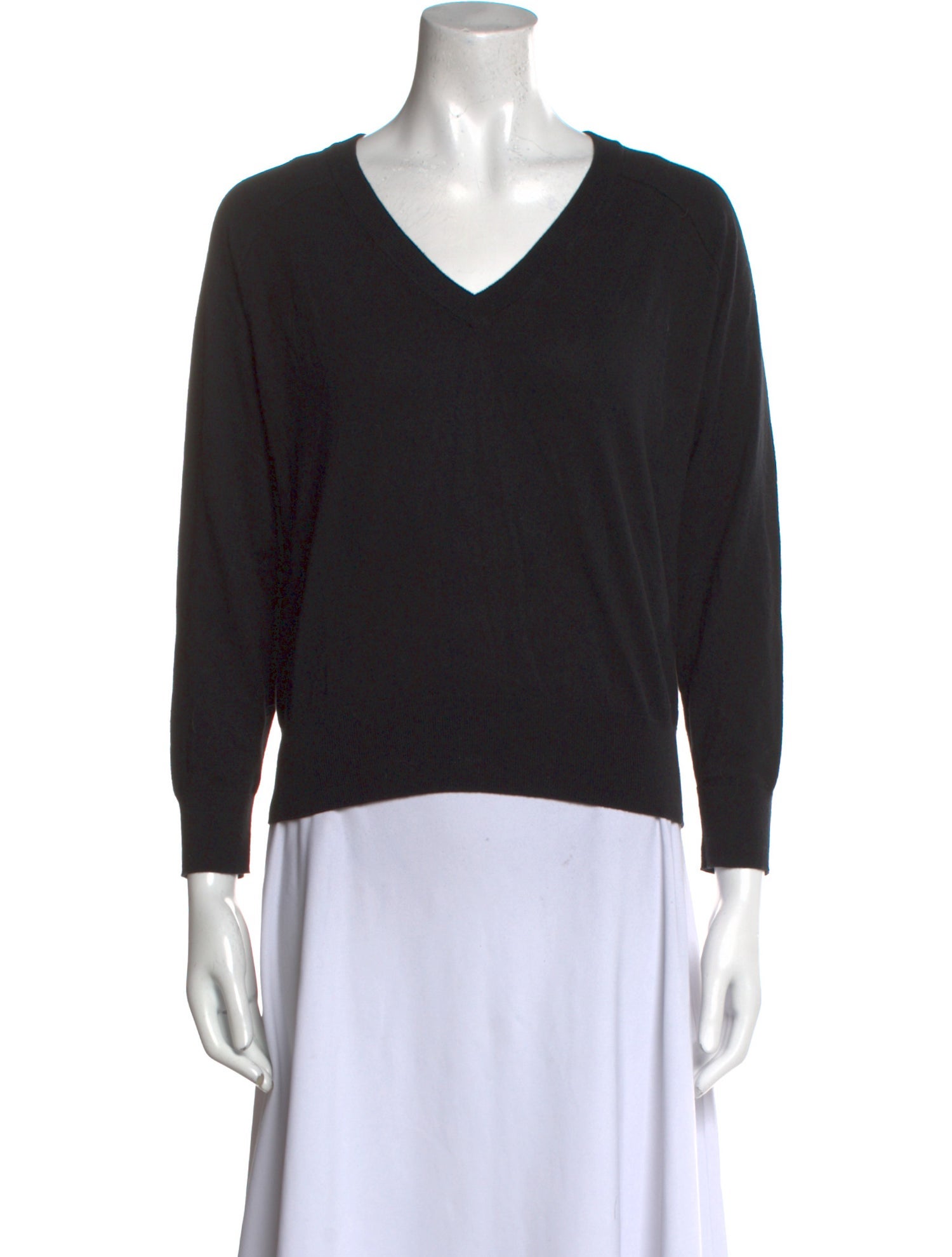 Entireworld V-Neck Long Sleeve Top