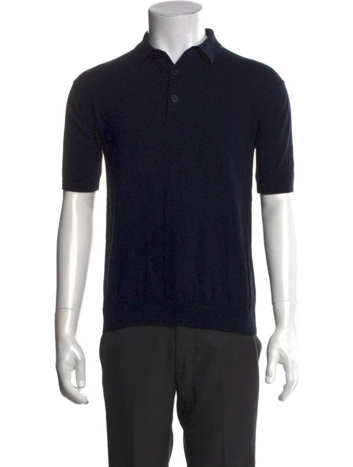 Entireworld Collar Short Sleeve Polo Shirt