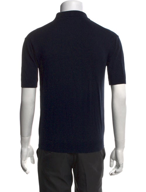 Entireworld Collar Short Sleeve Polo Shirt