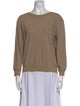 Entireworld Bateau Neckline Long Sleeve Sweatshirt