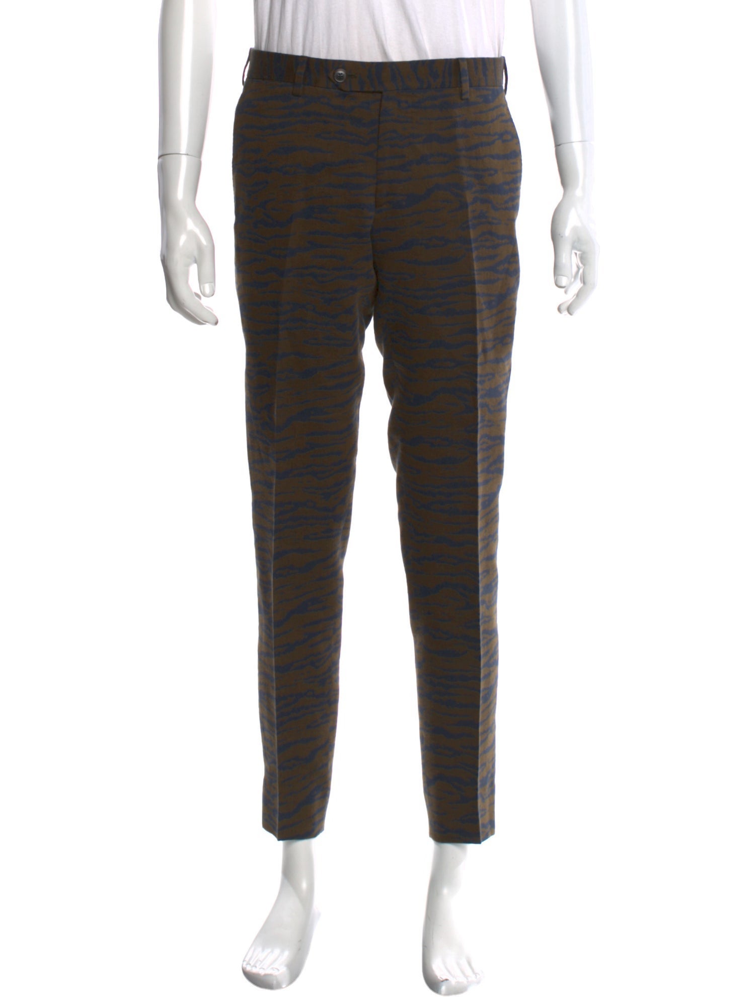 Eidos Plaid Print Pants