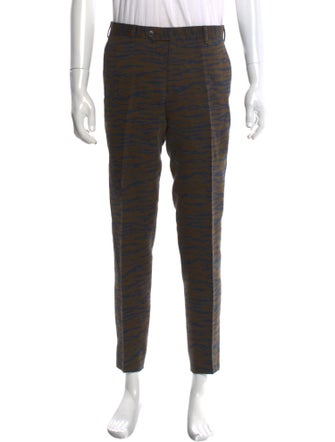 Eidos Plaid Print Pants