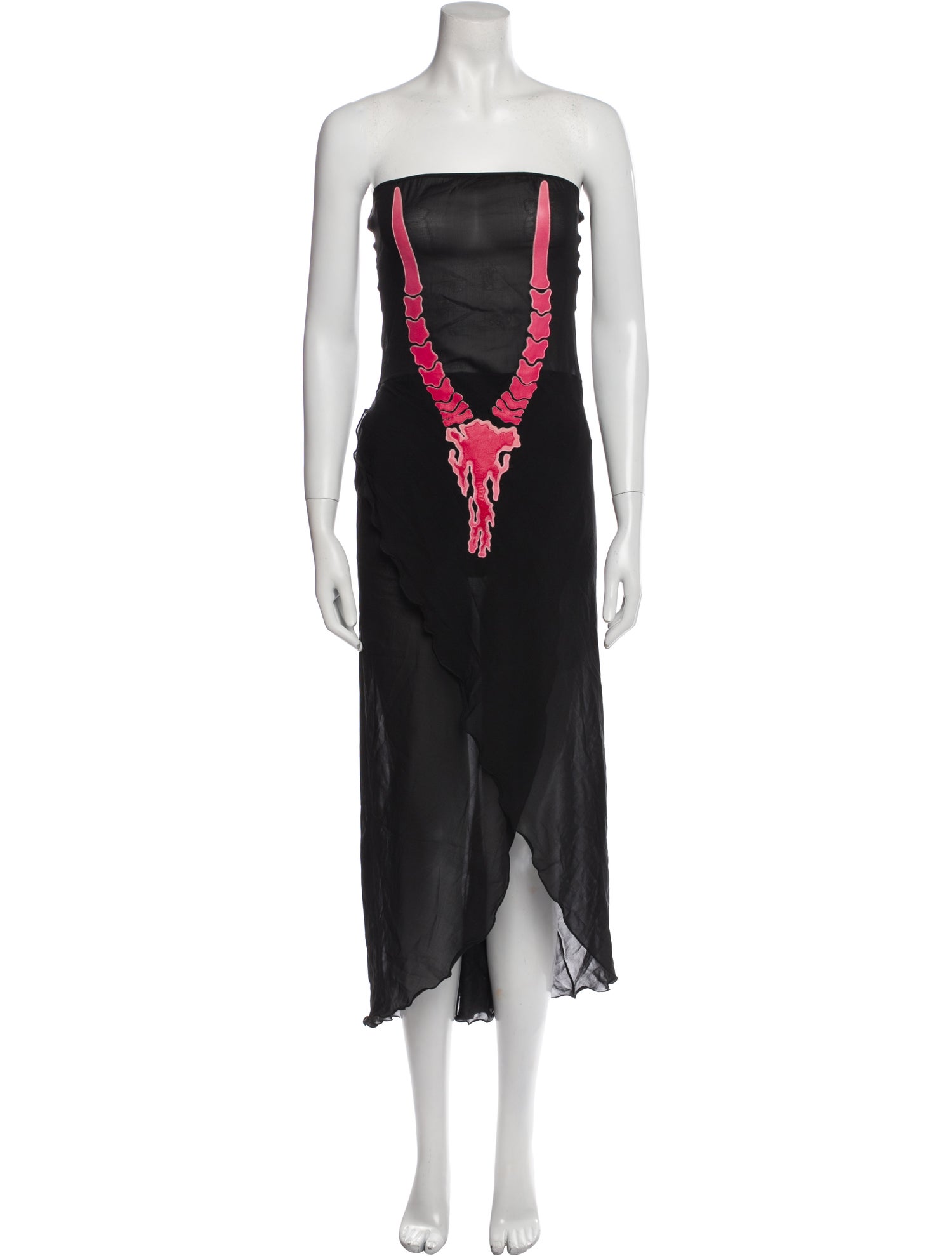 Jean Claude Jitrois Vintage Midi Length Dress