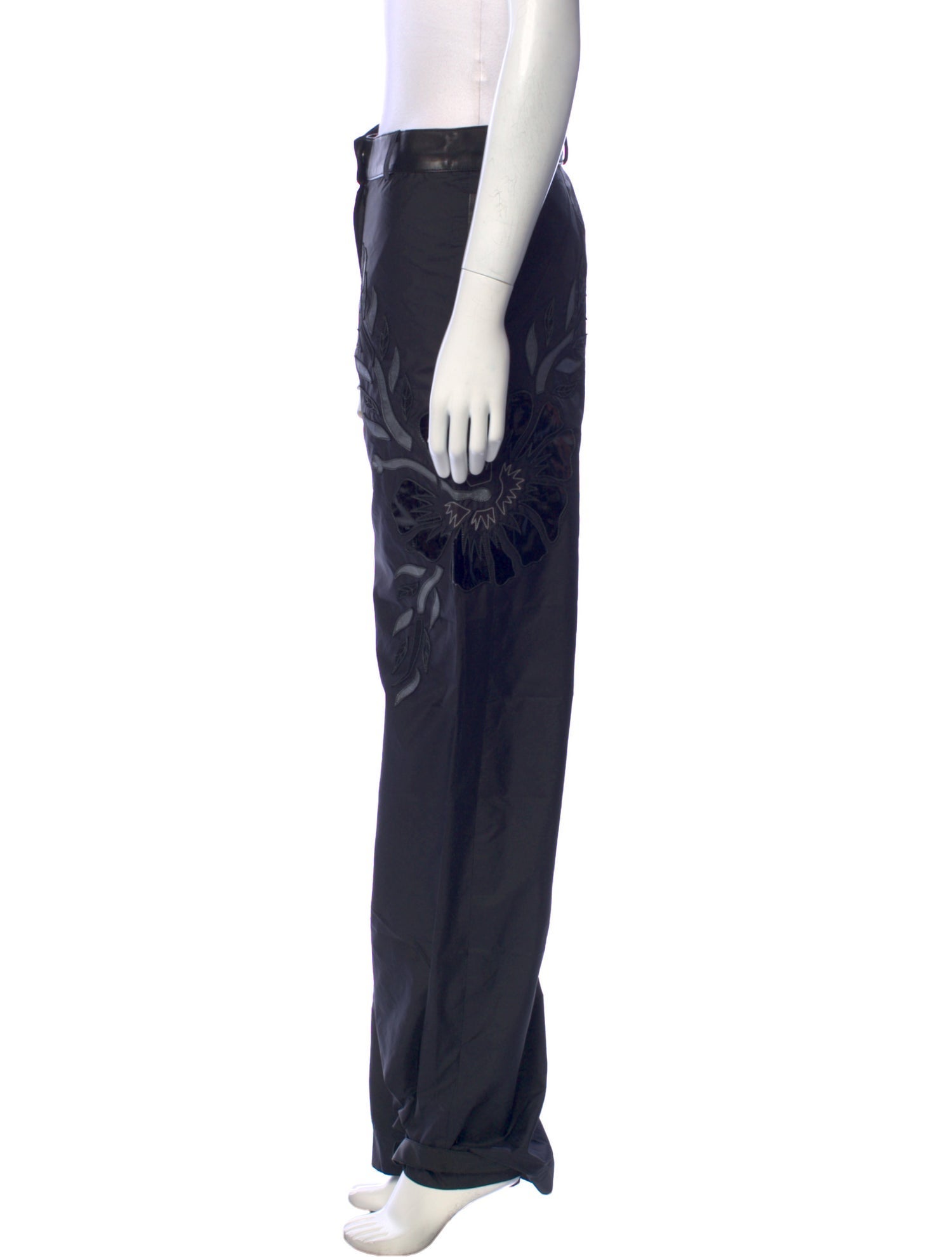 Jean Claude Jitrois Wide Leg Pants