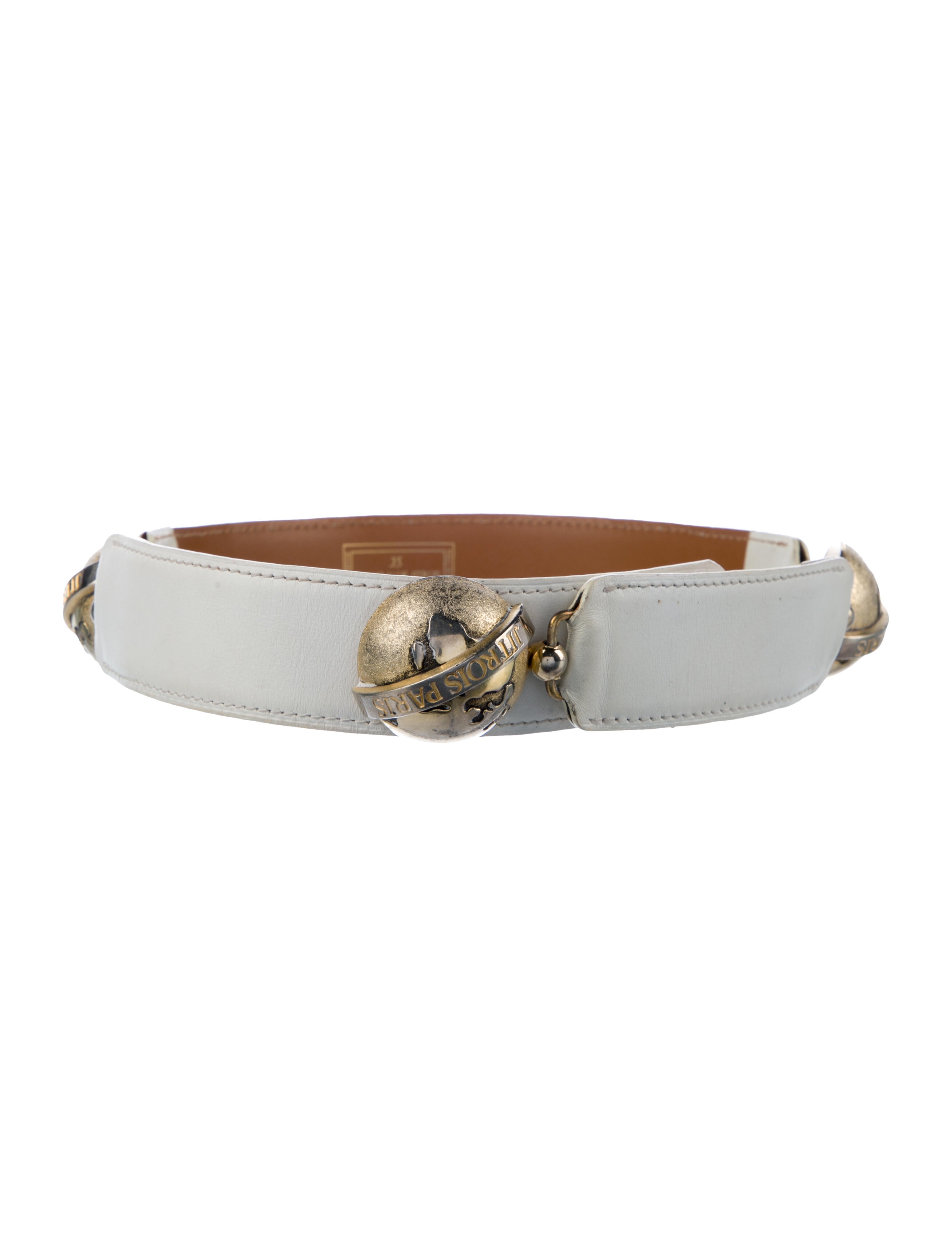 Jean Claude Jitrois Leather Waist Belt
