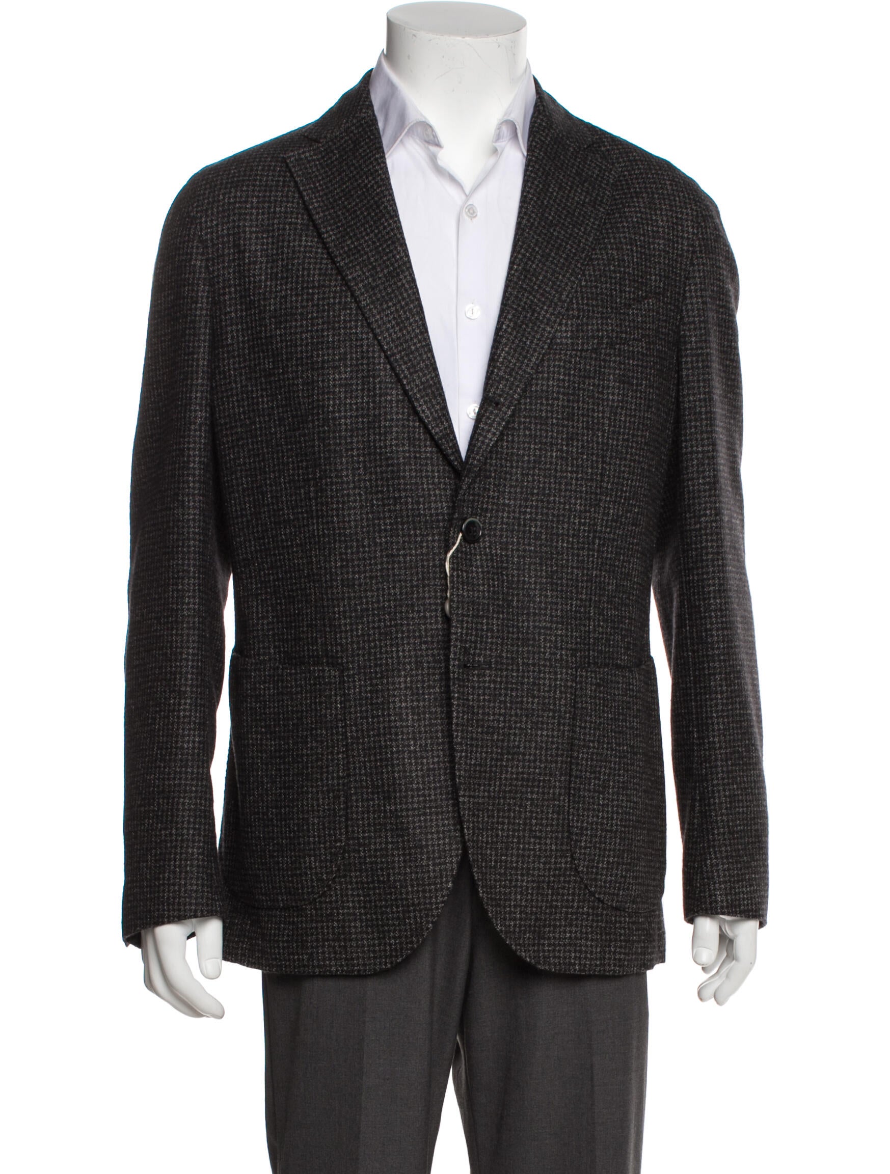 Eddy & Bros Wool Houndstooth Print Blazer w/ Tags