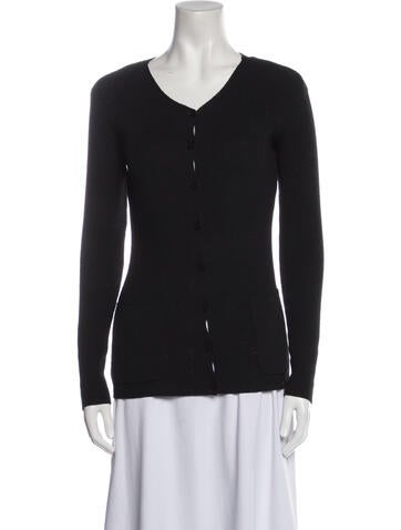 Emanuel by Ungaro Tops V-Neck Long Sleeve Top S