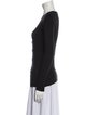 Emanuel by Emanuel Ungaro V-Neck Long Sleeve Top