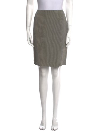 Emanuel by Emanuel Ungaro Striped Knee-Length Skirt