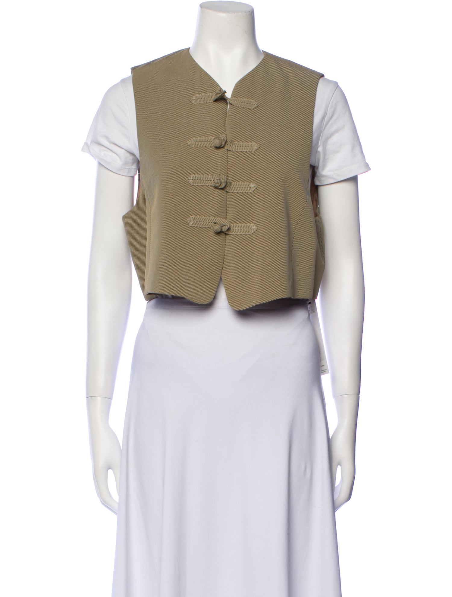 Emanuel by Emanuel Ungaro Striped Vest