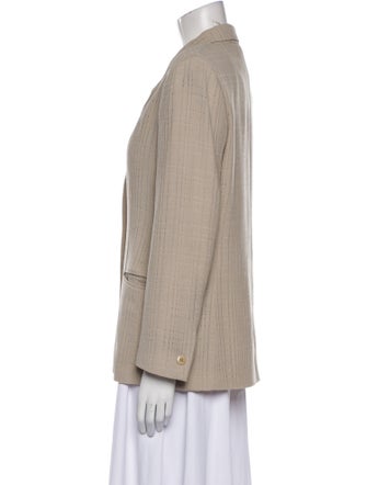 Emanuel by Emanuel Ungaro Wool Striped Blazer
