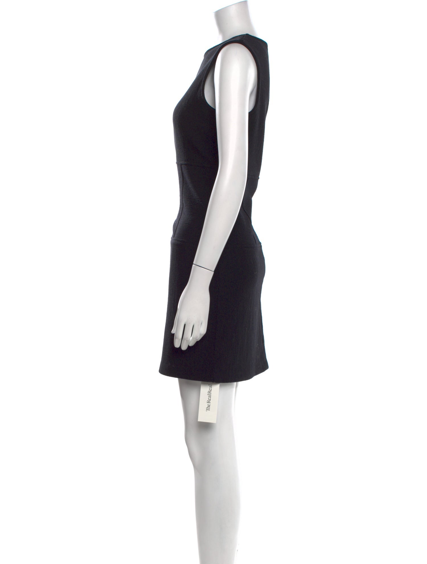 Emanuel by Emanuel Ungaro Crew Neck Mini Dress