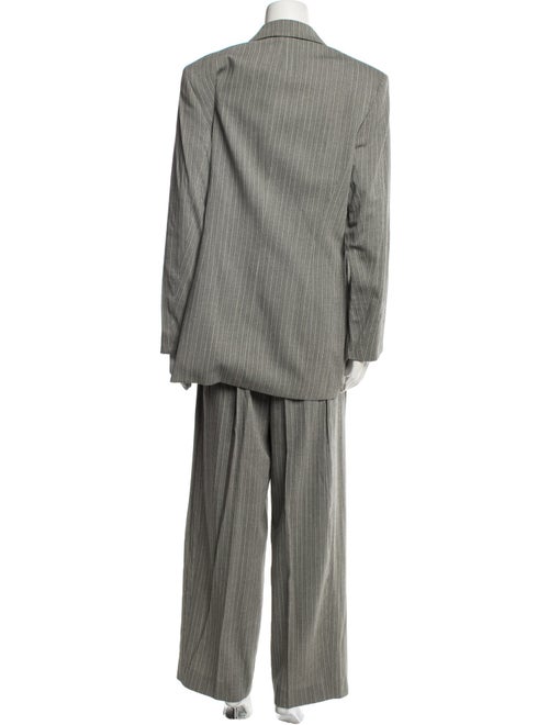 Emanuel by Emanuel Ungaro Wool Striped Pantsuit