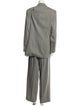 Emanuel by Emanuel Ungaro Wool Striped Pantsuit