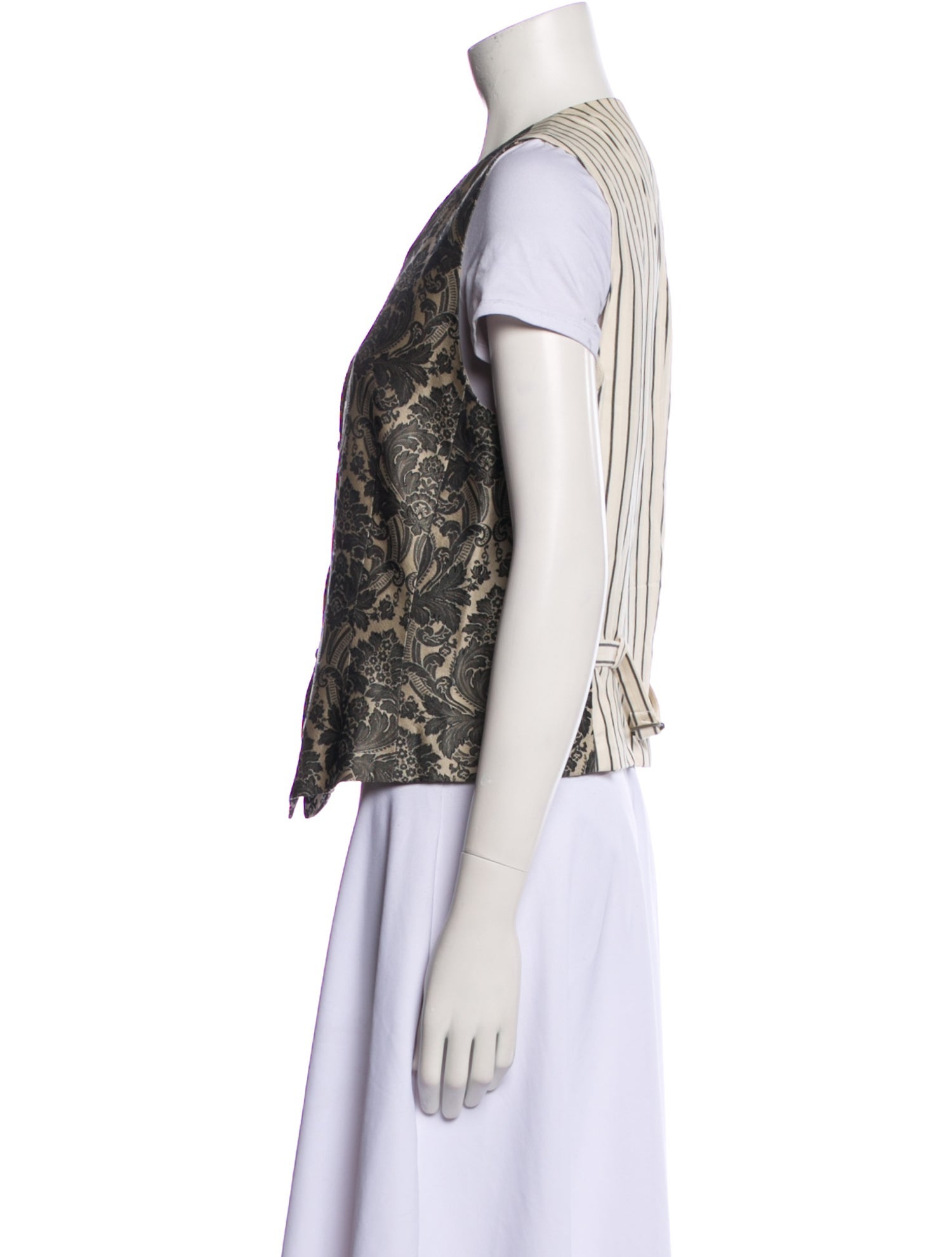 Emanuel by Emanuel Ungaro Vintage Silk Vest