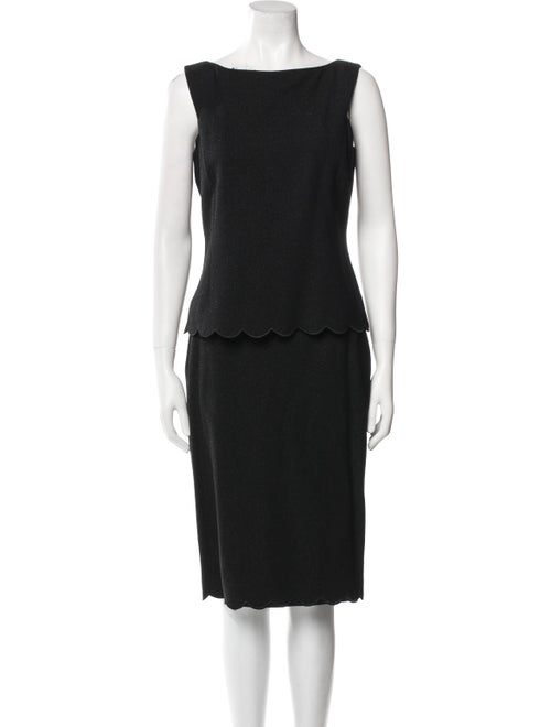 Emanuel by Emanuel Ungaro Wool Skirt Set