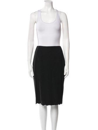 Emanuel by Emanuel Ungaro Wool Skirt Set