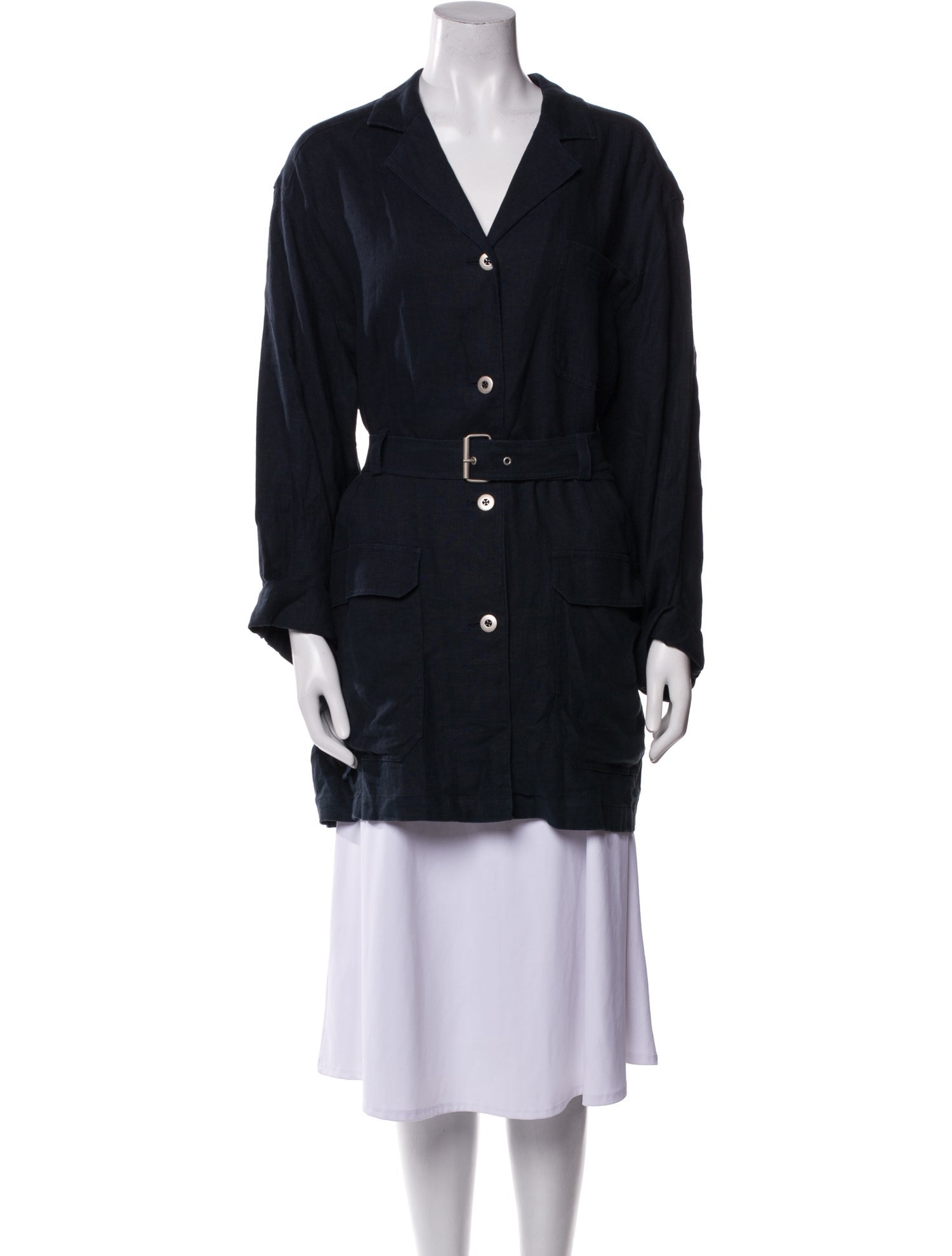 Emanuel by Emanuel Ungaro Vintage Linen Parka