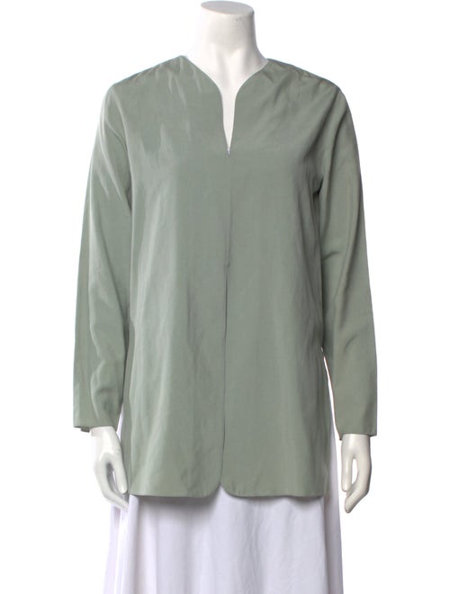 Emanuel by Emanuel Ungaro Silk V-Neck Tunic