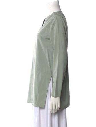 Emanuel by Emanuel Ungaro Silk V-Neck Tunic