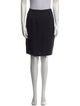 Emanuel by Emanuel Ungaro Wool Knee-Length Skirt