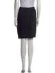 Emanuel by Emanuel Ungaro Wool Knee-Length Skirt