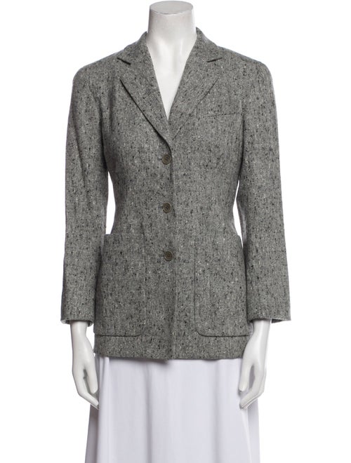 Emanuel by Emanuel Ungaro Wool Printed Blazer