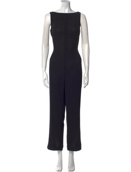 Emanuel by Emanuel Ungaro Bateau Neckline Jumpsuit