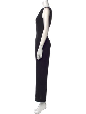 Emanuel by Emanuel Ungaro Bateau Neckline Jumpsuit