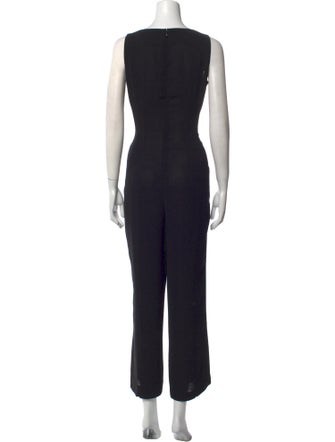 Emanuel by Emanuel Ungaro Bateau Neckline Jumpsuit