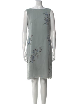 Emanuel by Emanuel Ungaro Printed Knee-Length Dress