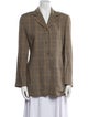 Emanuel by Emanuel Ungaro Wool Plaid Print Blazer